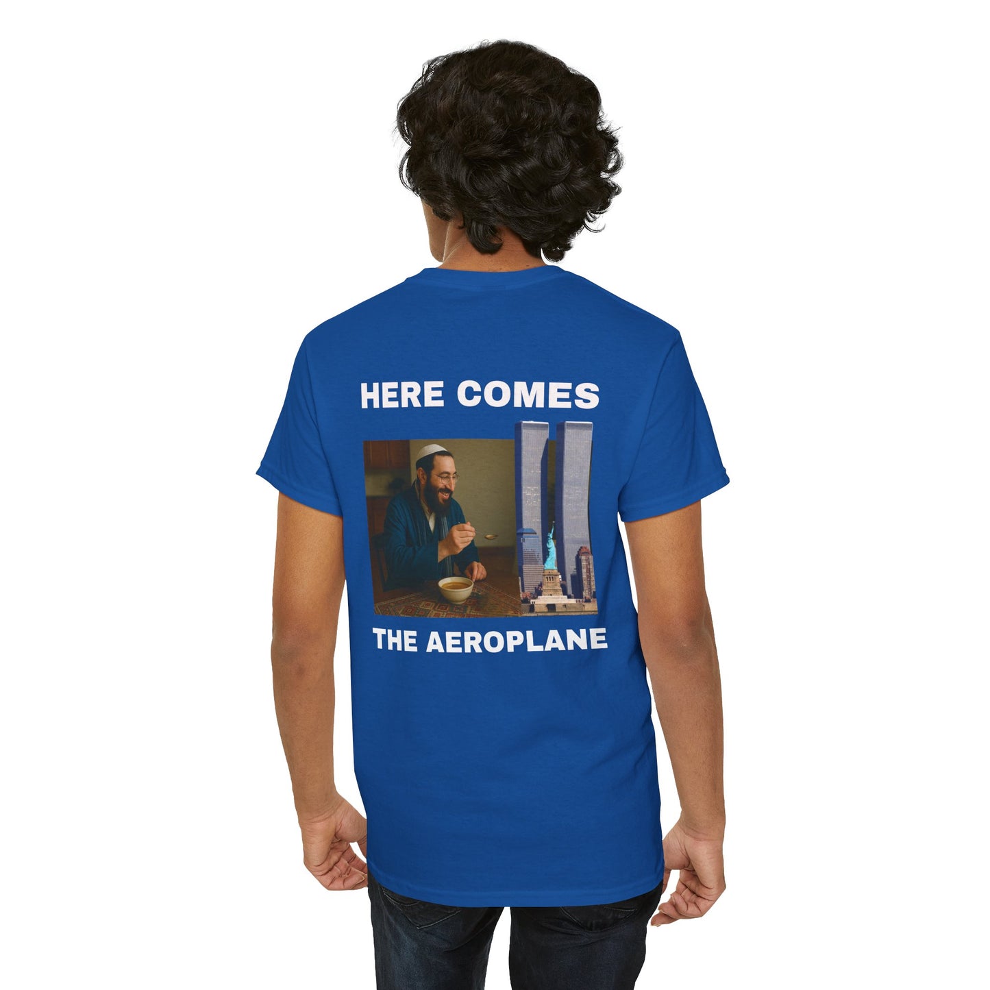 HERE COMES THE AEROPLANE - BACKPRINT