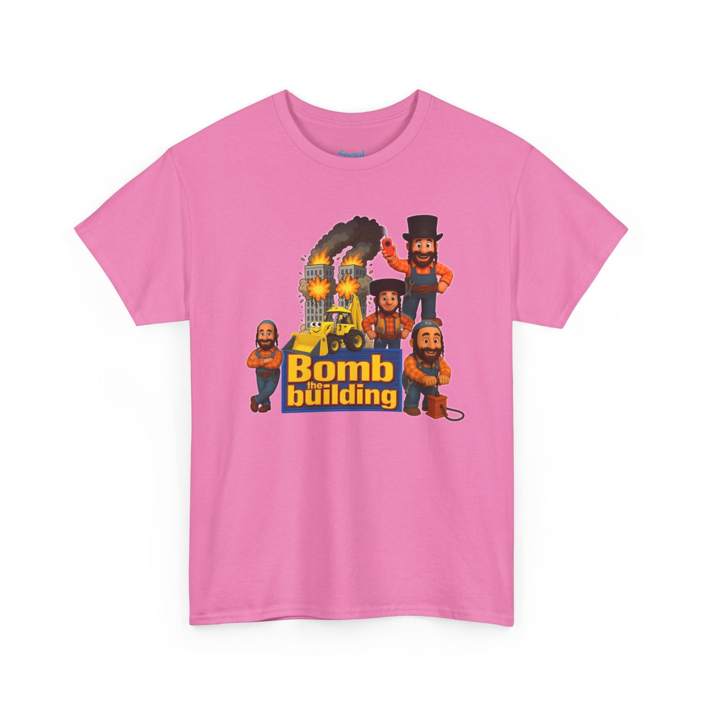 Bomb the building Jew Tee