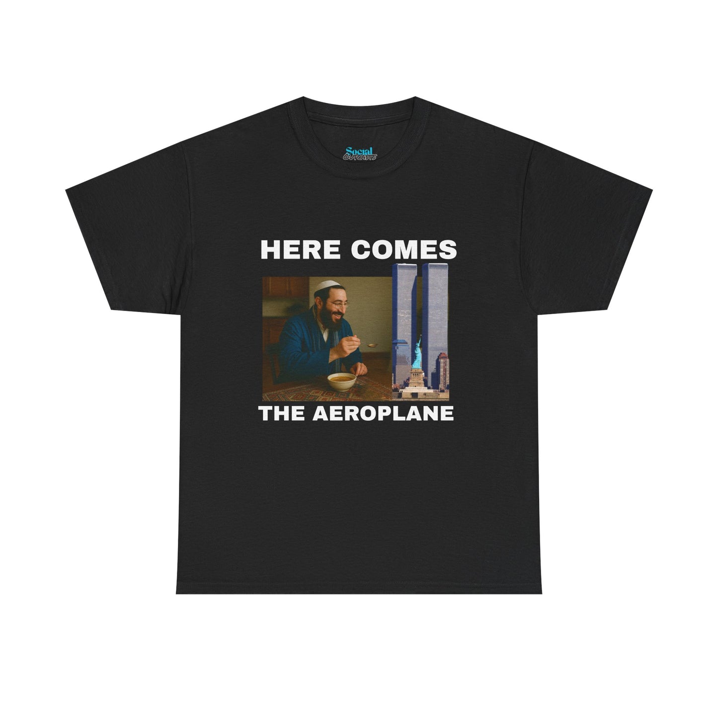 HERE COMES THE AEROPLANE - Tee