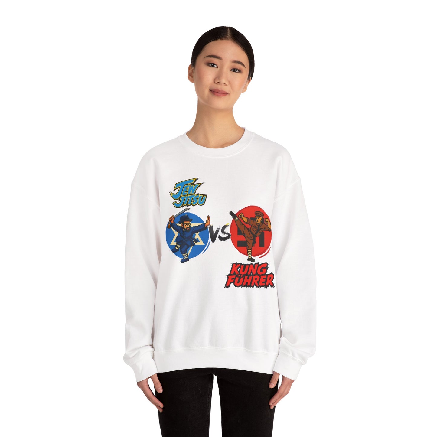 Jew Jitsu vs Kung Fuhrer - Sweatshirt