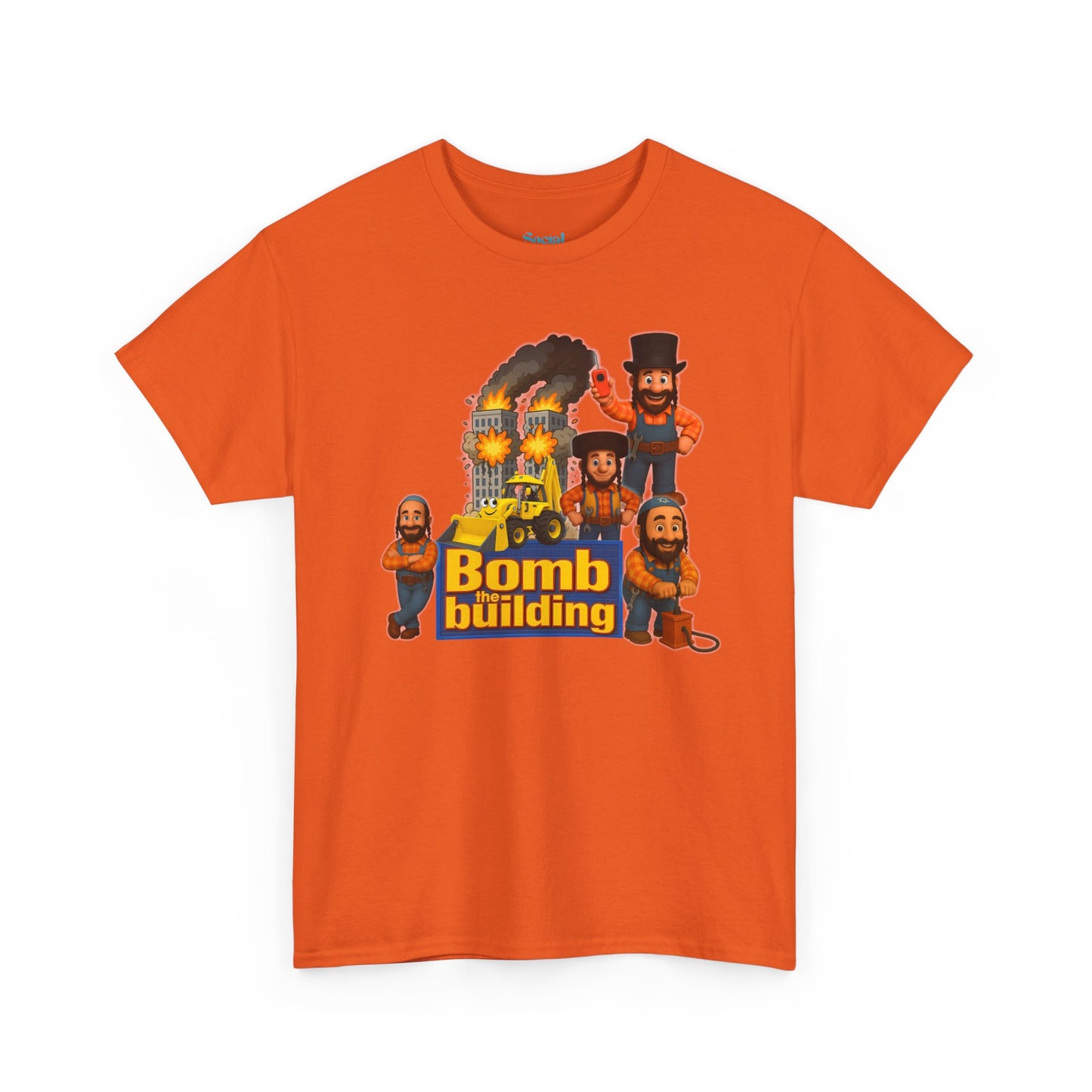 Bomb the building Jew Tee