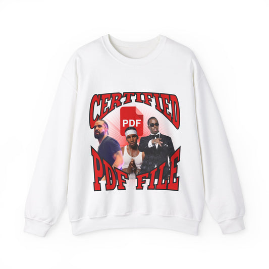 Certified PDF File Sweatshirt