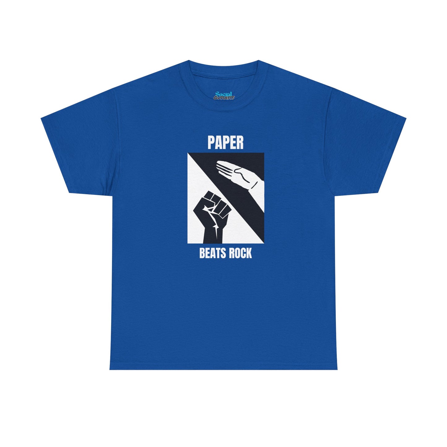 PAPER BEATS ROCK - Tee