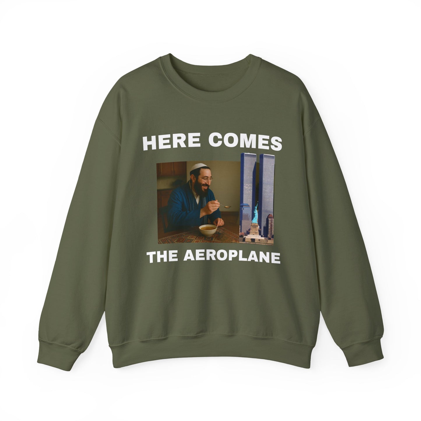 HERE COMES THE AEROPLANE - Sweatshirt