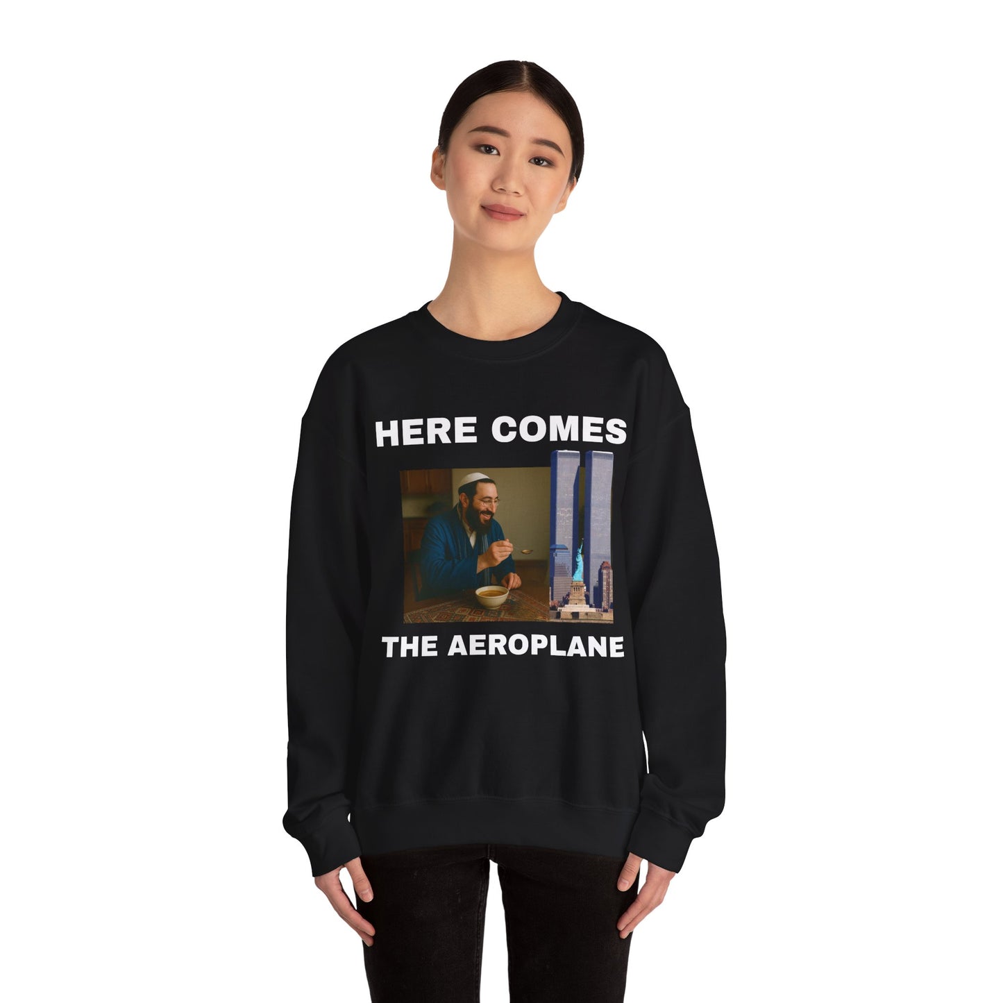 HERE COMES THE AEROPLANE - Sweatshirt