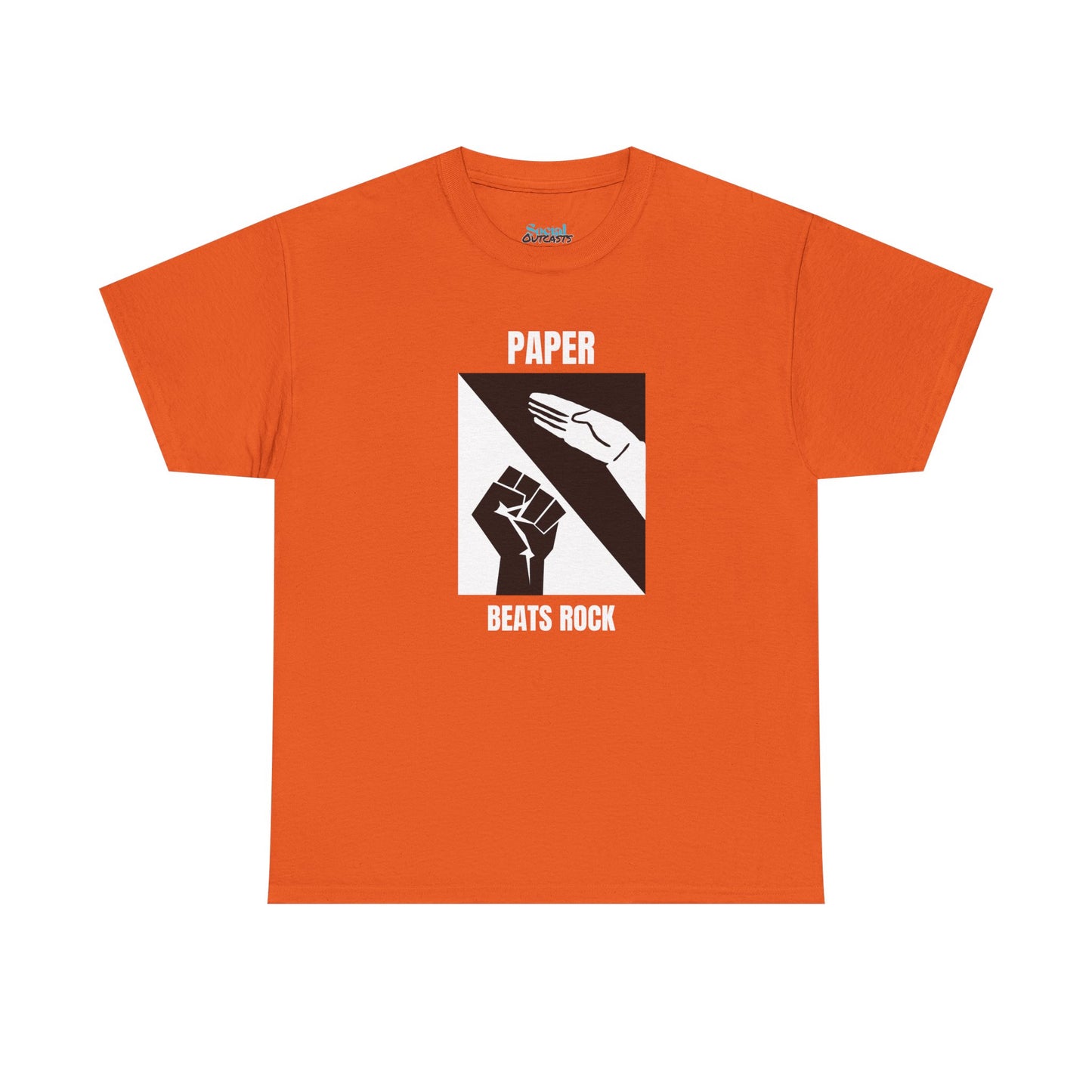 PAPER BEATS ROCK - Tee