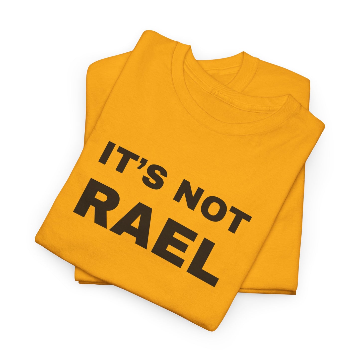 IT'S NOT RAEL - Tee