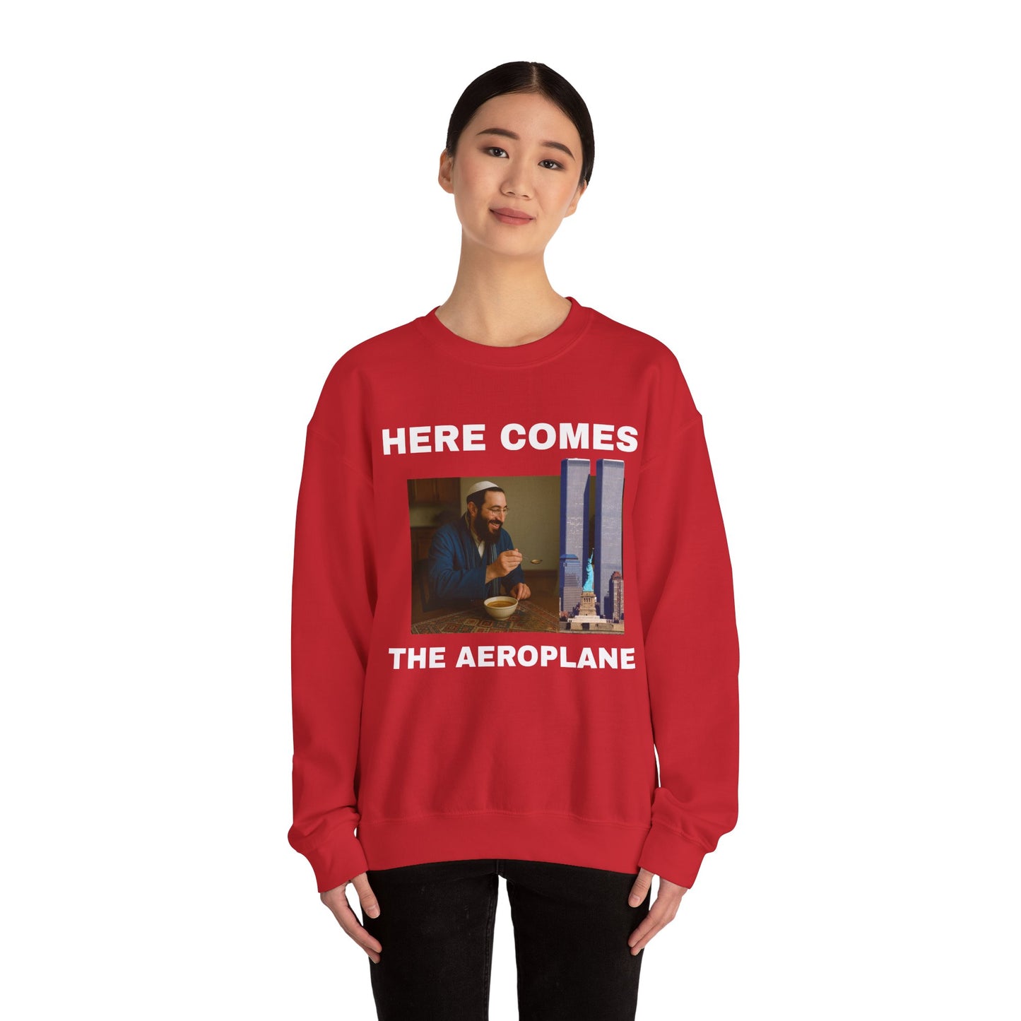 HERE COMES THE AEROPLANE - Sweatshirt