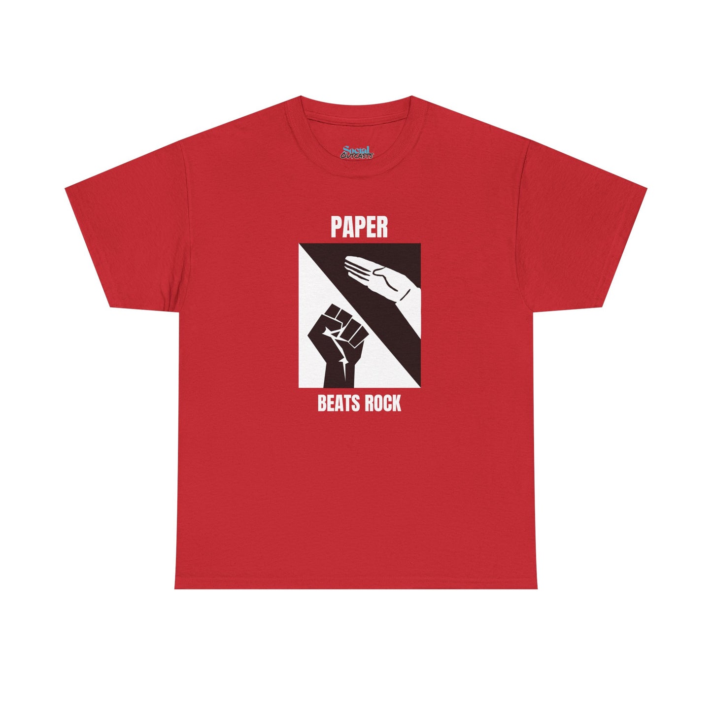 PAPER BEATS ROCK - Tee