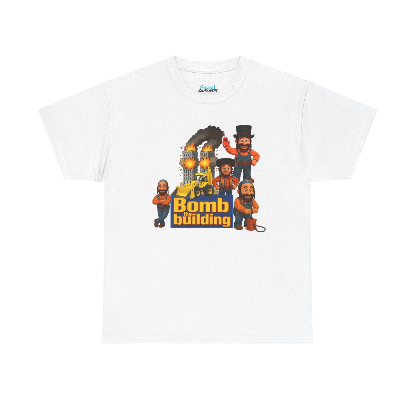 Bomb the building Jew Tee