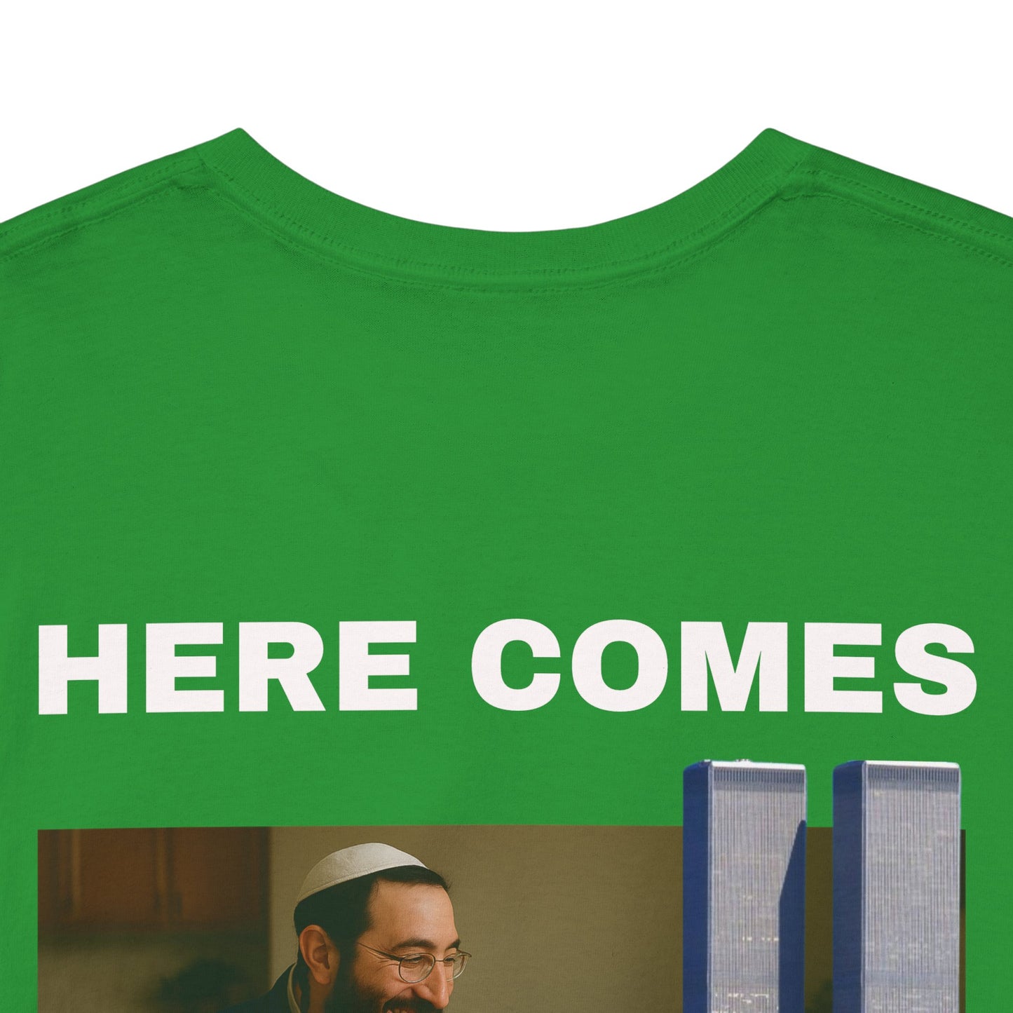 HERE COMES THE AEROPLANE -  BACKPRINT
