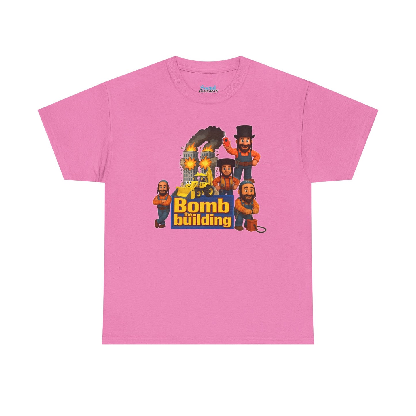 Bomb the building Jew Tee