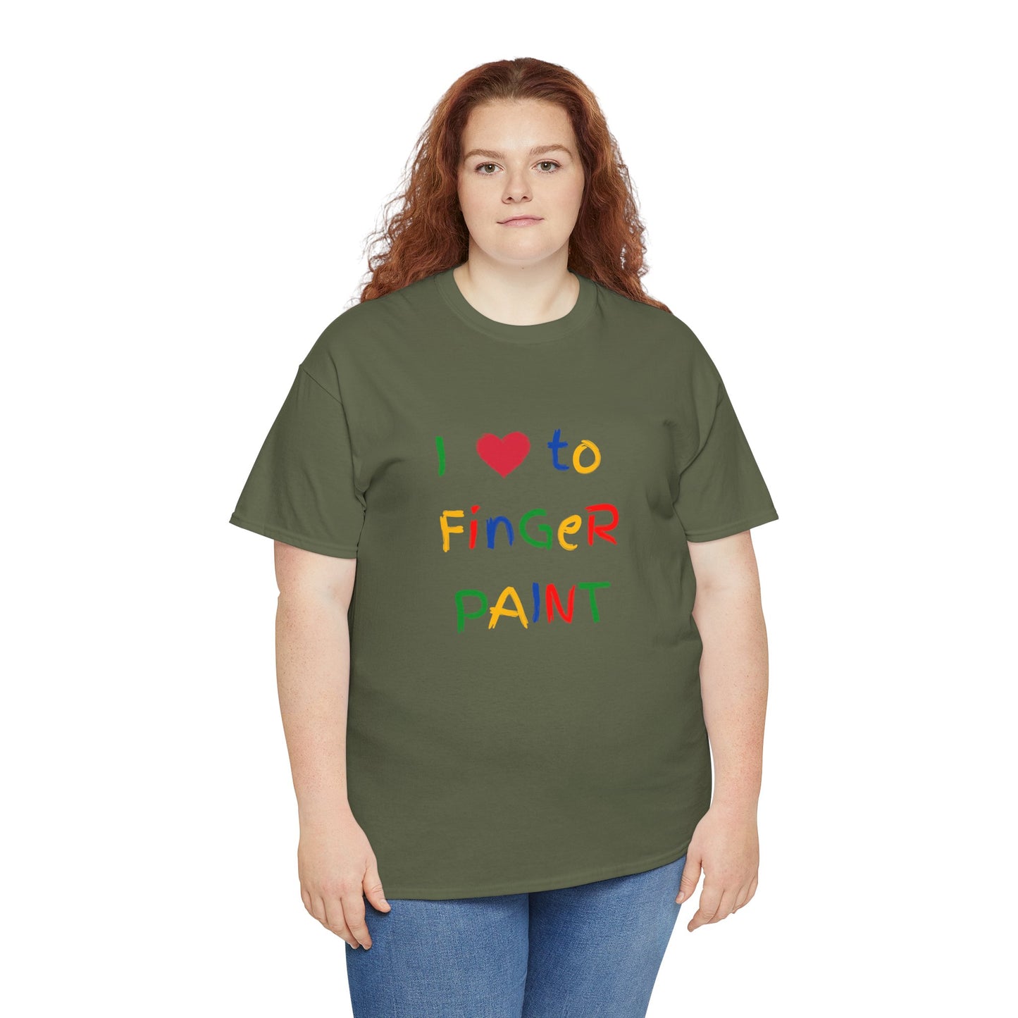 I LOVE TO FINGER PAINT - Tee