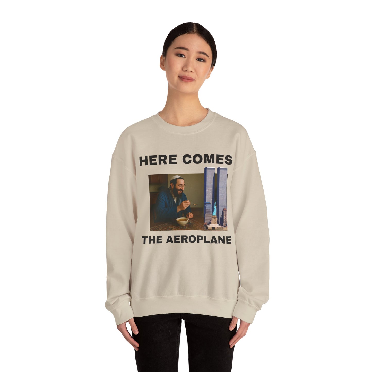 HERE COMES THE AEROPLANE - Sweatshirt