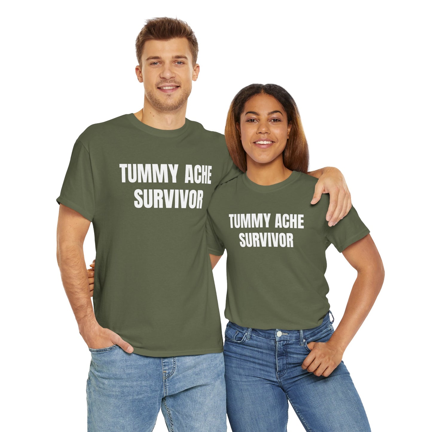 TUMMY ACHE SURVIVOR - Tee