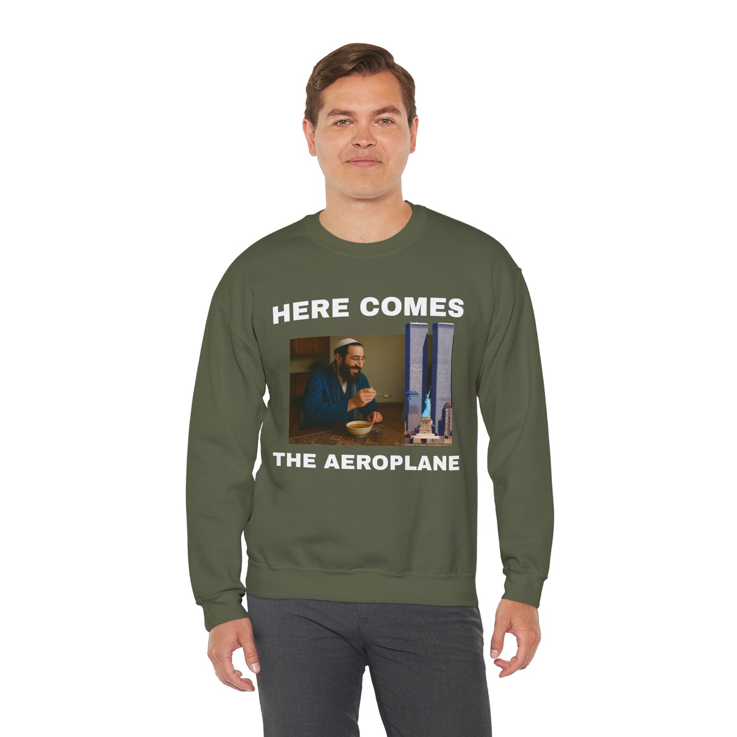 HERE COMES THE AEROPLANE - Sweatshirt