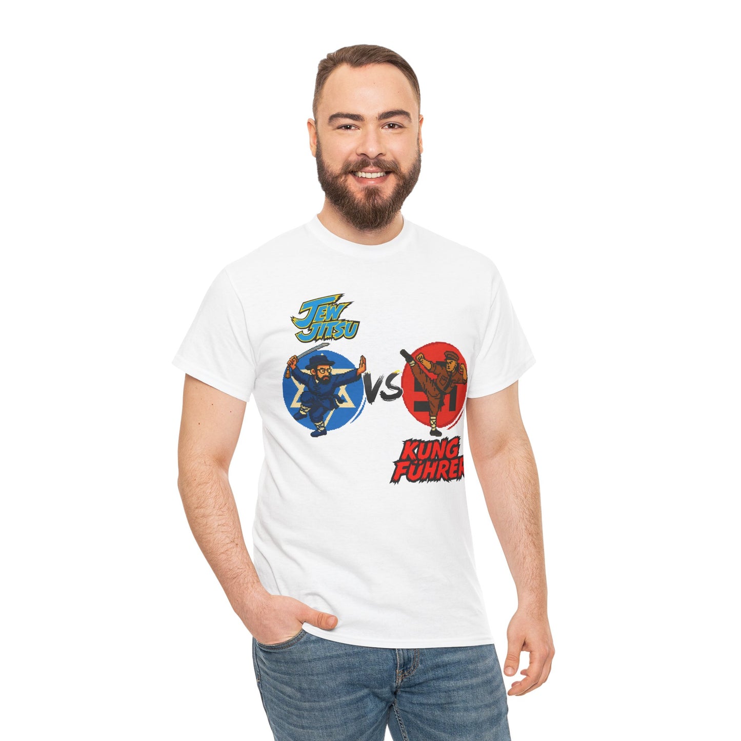 Jew Jitsu vs Kung Fuhrer Tee