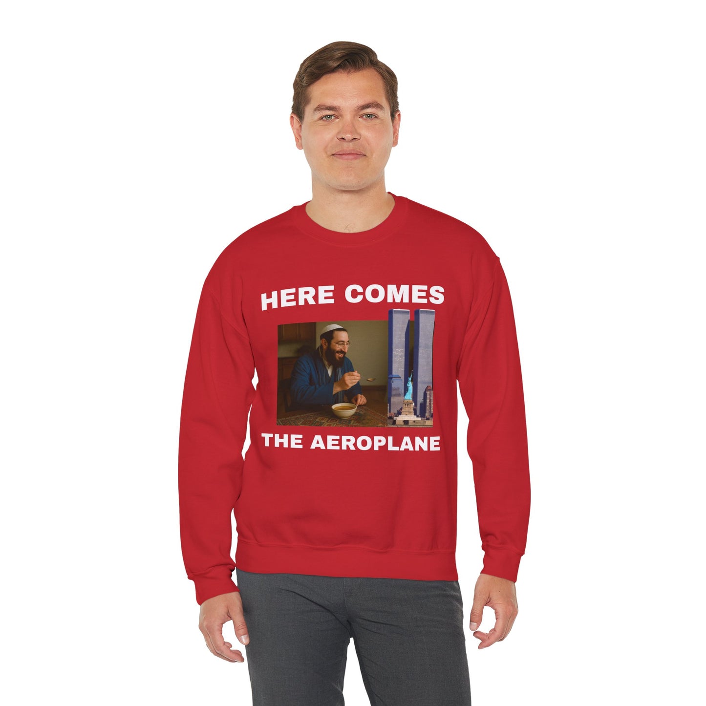 HERE COMES THE AEROPLANE - Sweatshirt