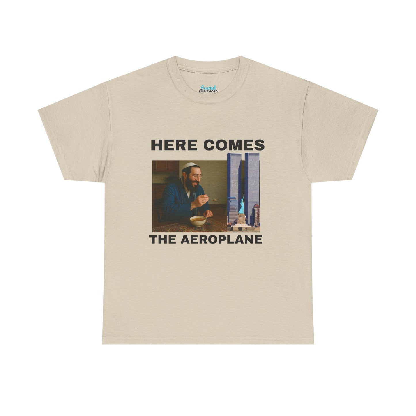 HERE COMES THE AEROPLANE - Tee