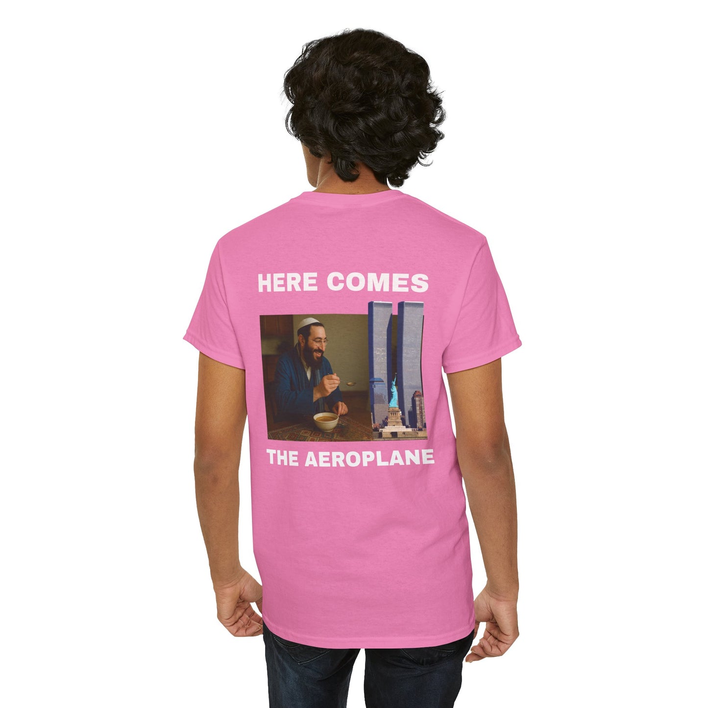 HERE COMES THE AEROPLANE -  BACKPRINT