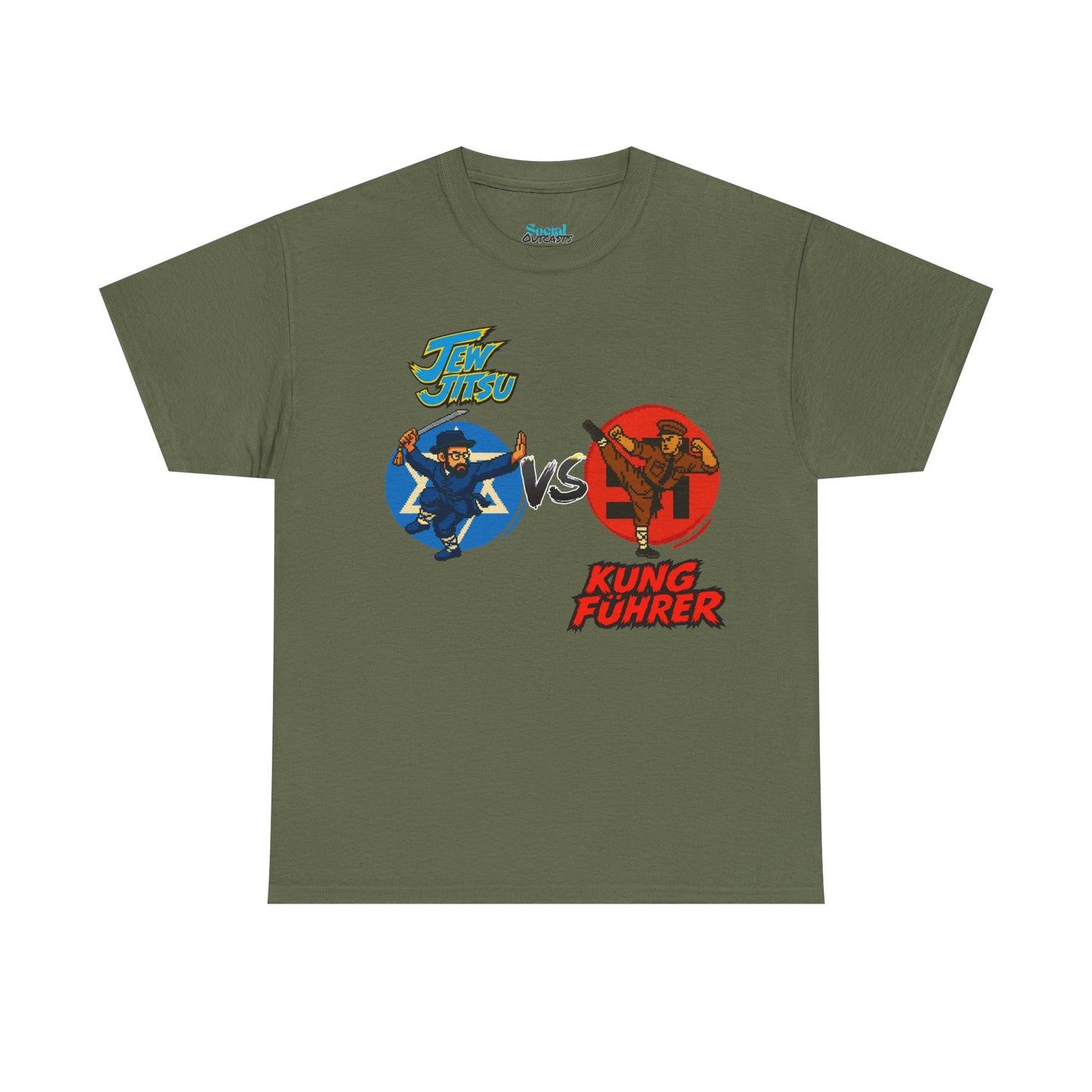 Jew Jitsu vs Kung Fuhrer Tee