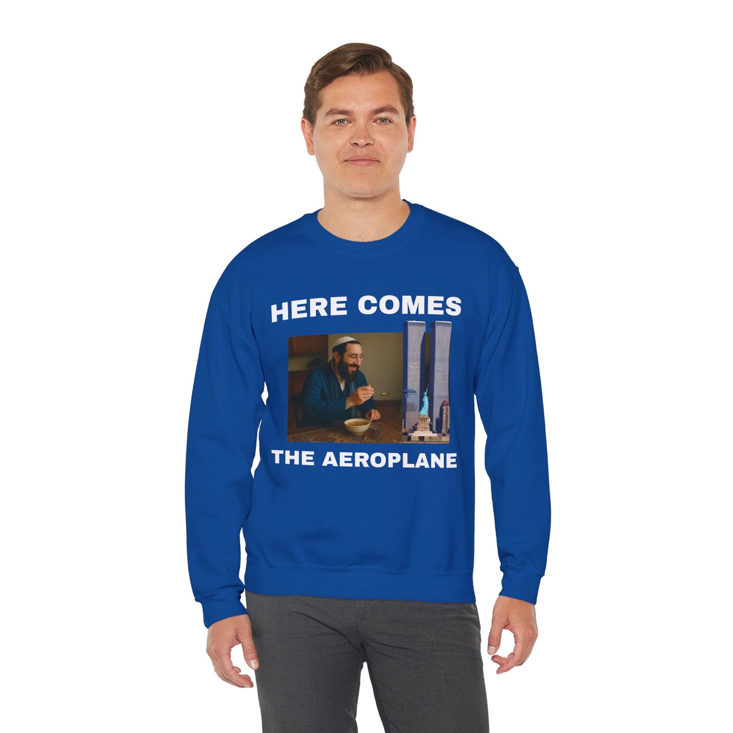 HERE COMES THE AEROPLANE - Sweatshirt