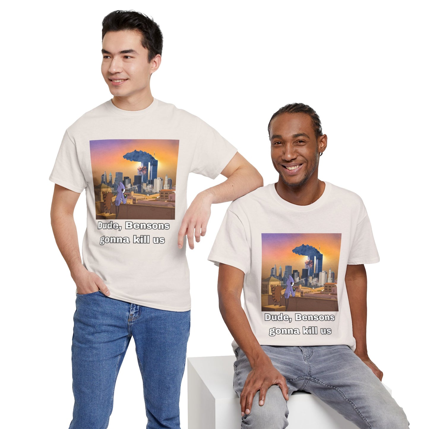 Mordecai & Rigby Tee