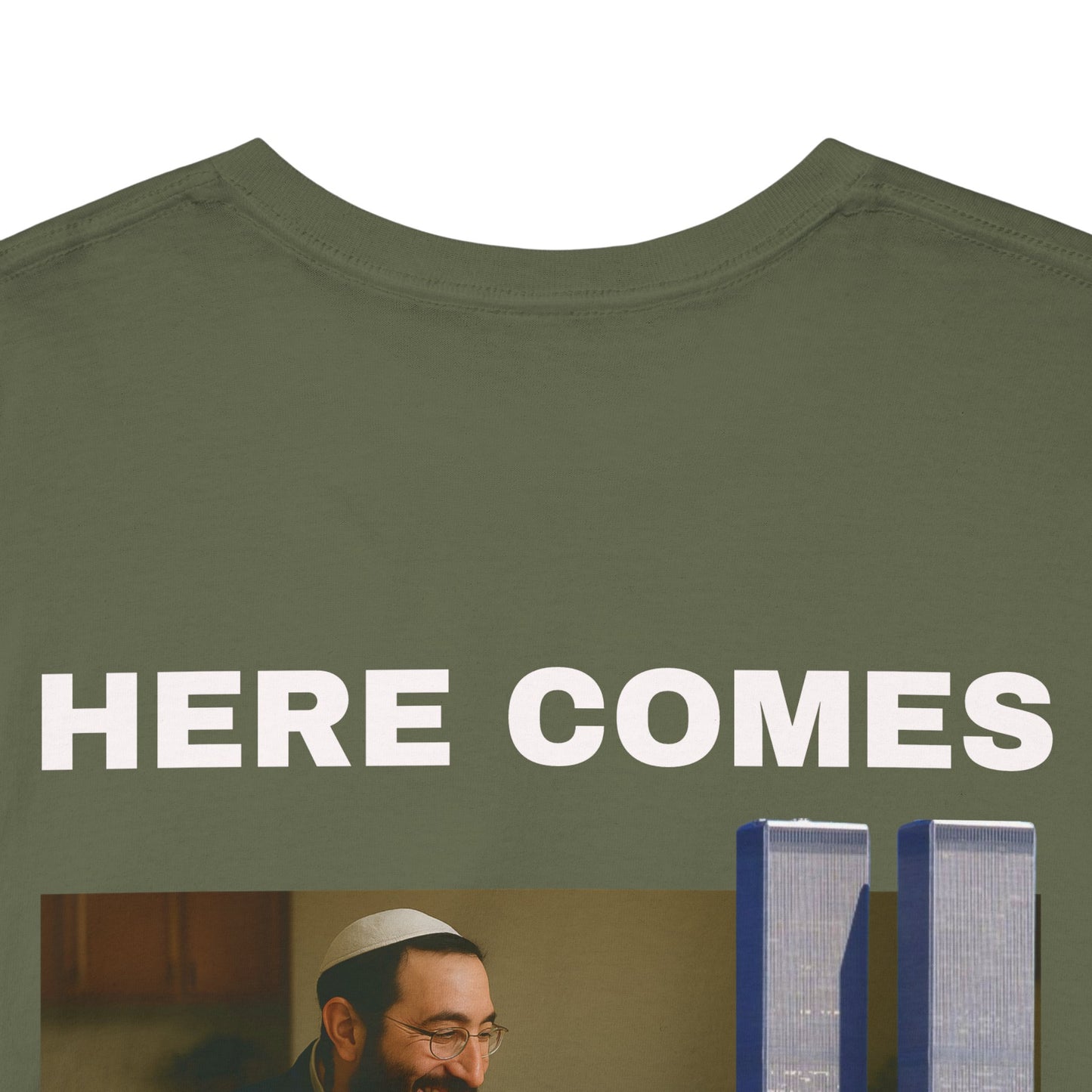 HERE COMES THE AEROPLANE -  BACKPRINT