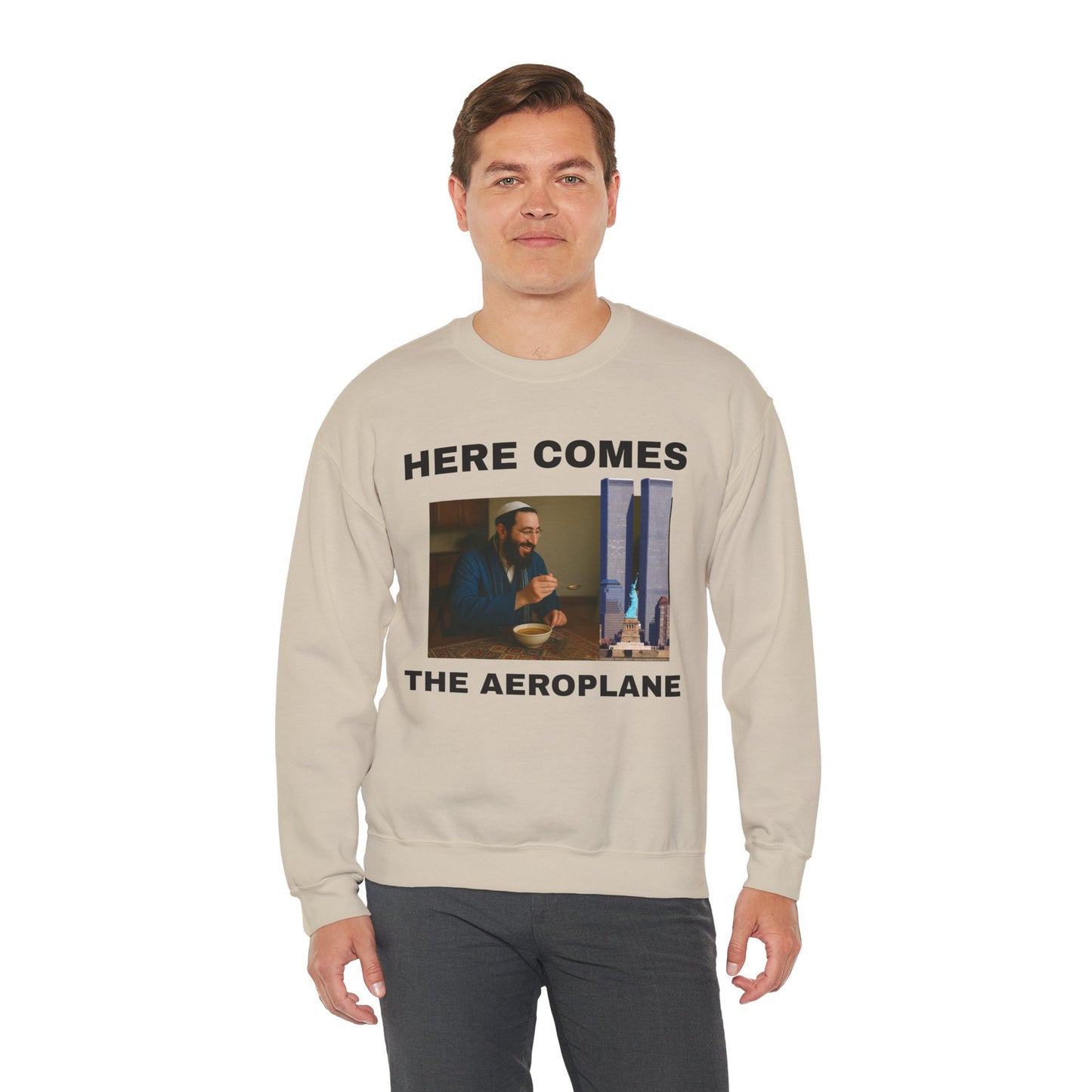 HERE COMES THE AEROPLANE - Sweatshirt