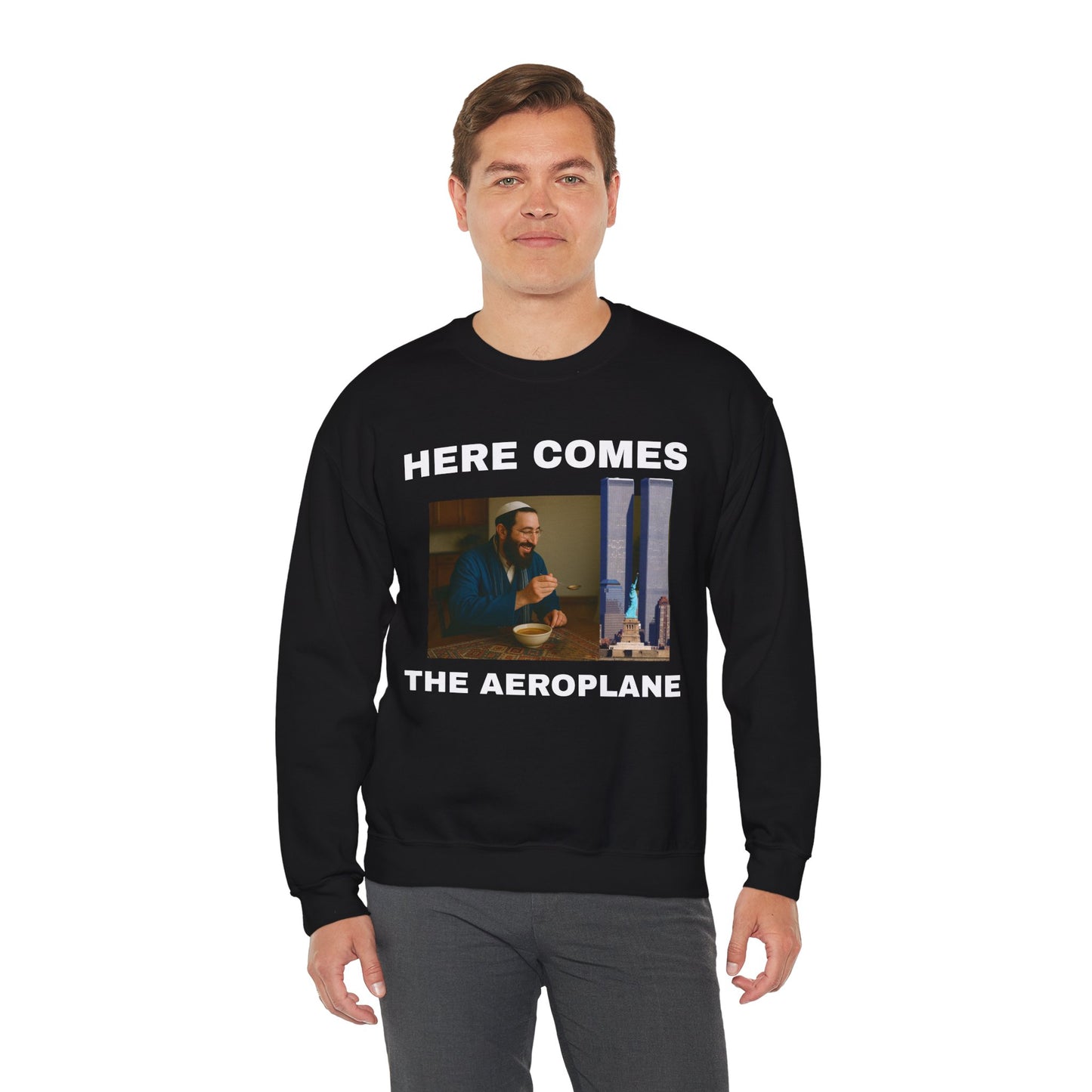HERE COMES THE AEROPLANE - Sweatshirt