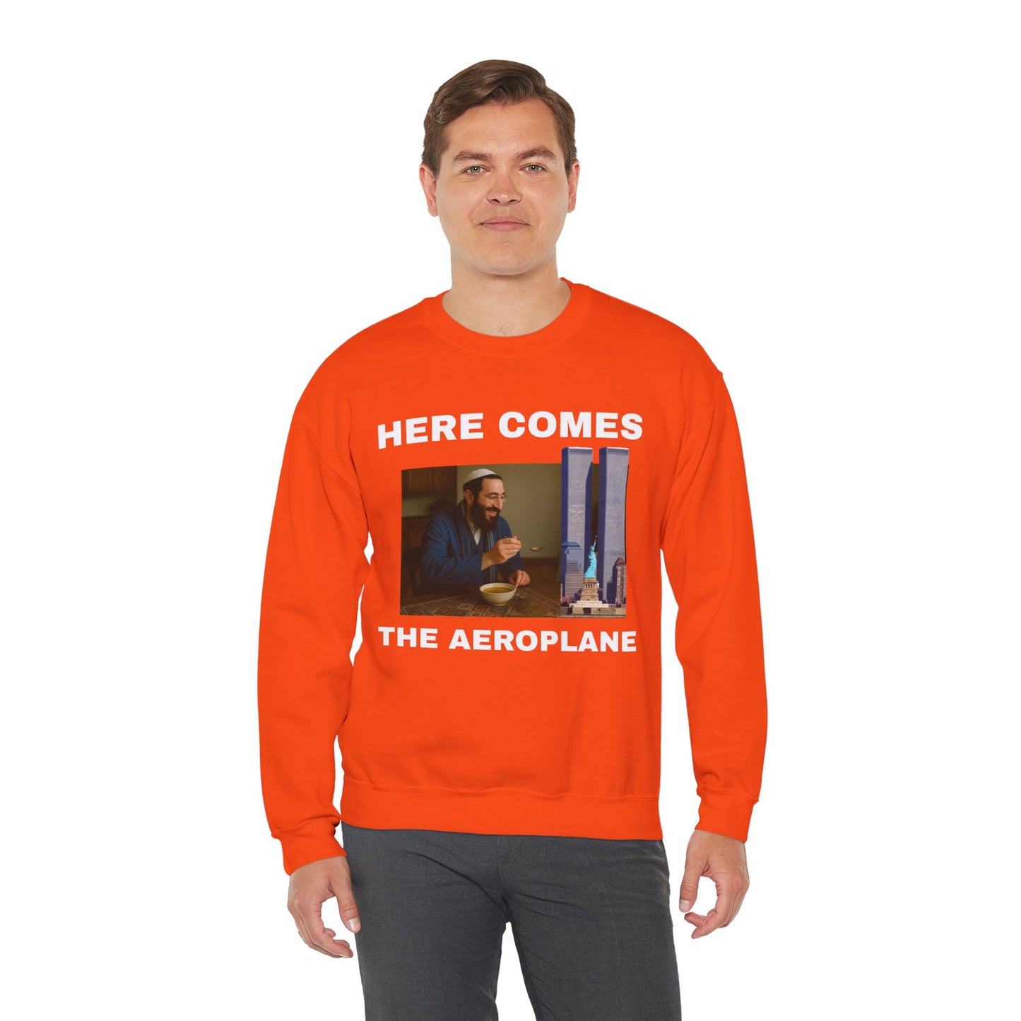 HERE COMES THE AEROPLANE - Sweatshirt