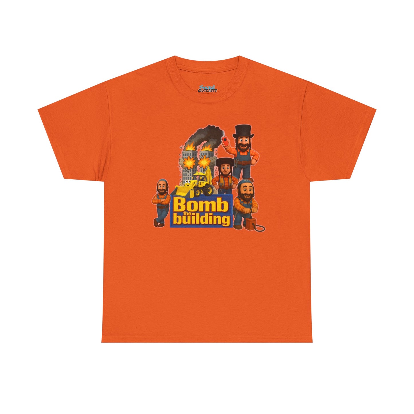 Bomb the building Jew Tee