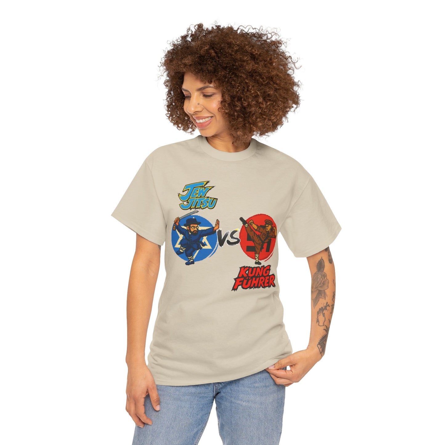Jew Jitsu vs Kung Fuhrer Tee