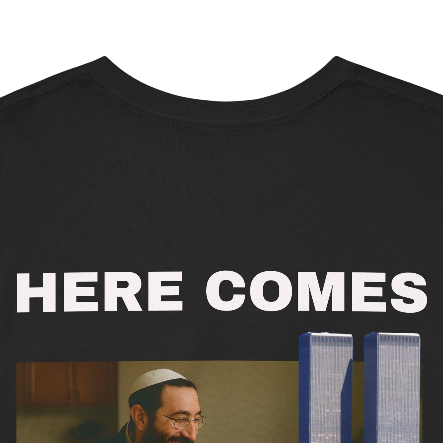 HERE COMES THE AEROPLANE -  BACKPRINT