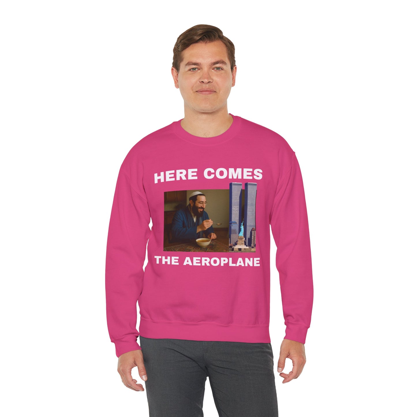 HERE COMES THE AEROPLANE - Sweatshirt