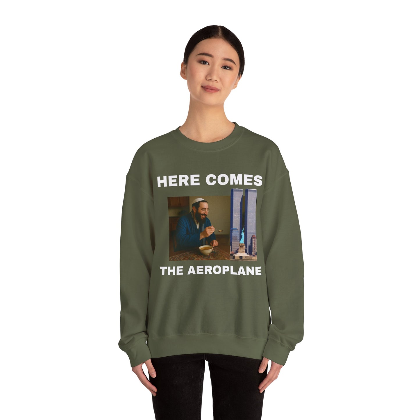 HERE COMES THE AEROPLANE - Sweatshirt