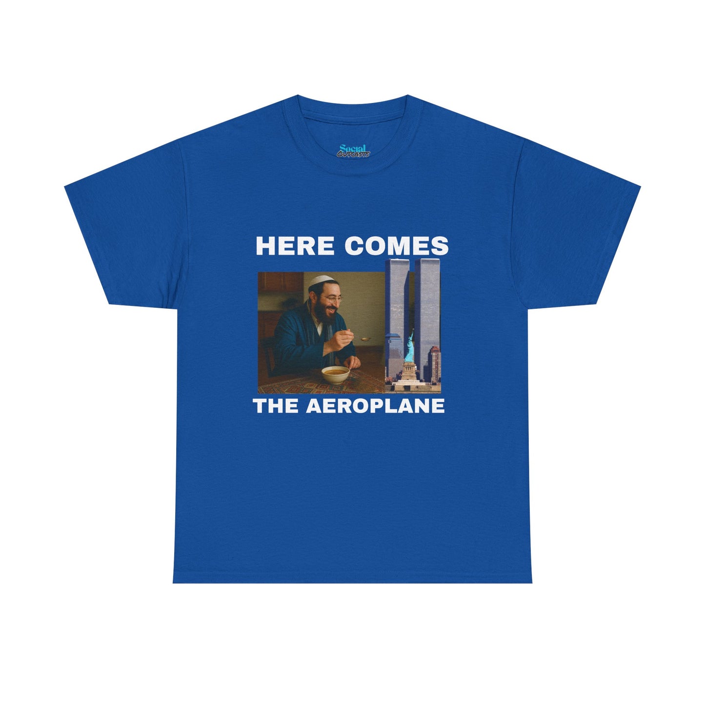 HERE COMES THE AEROPLANE - Tee