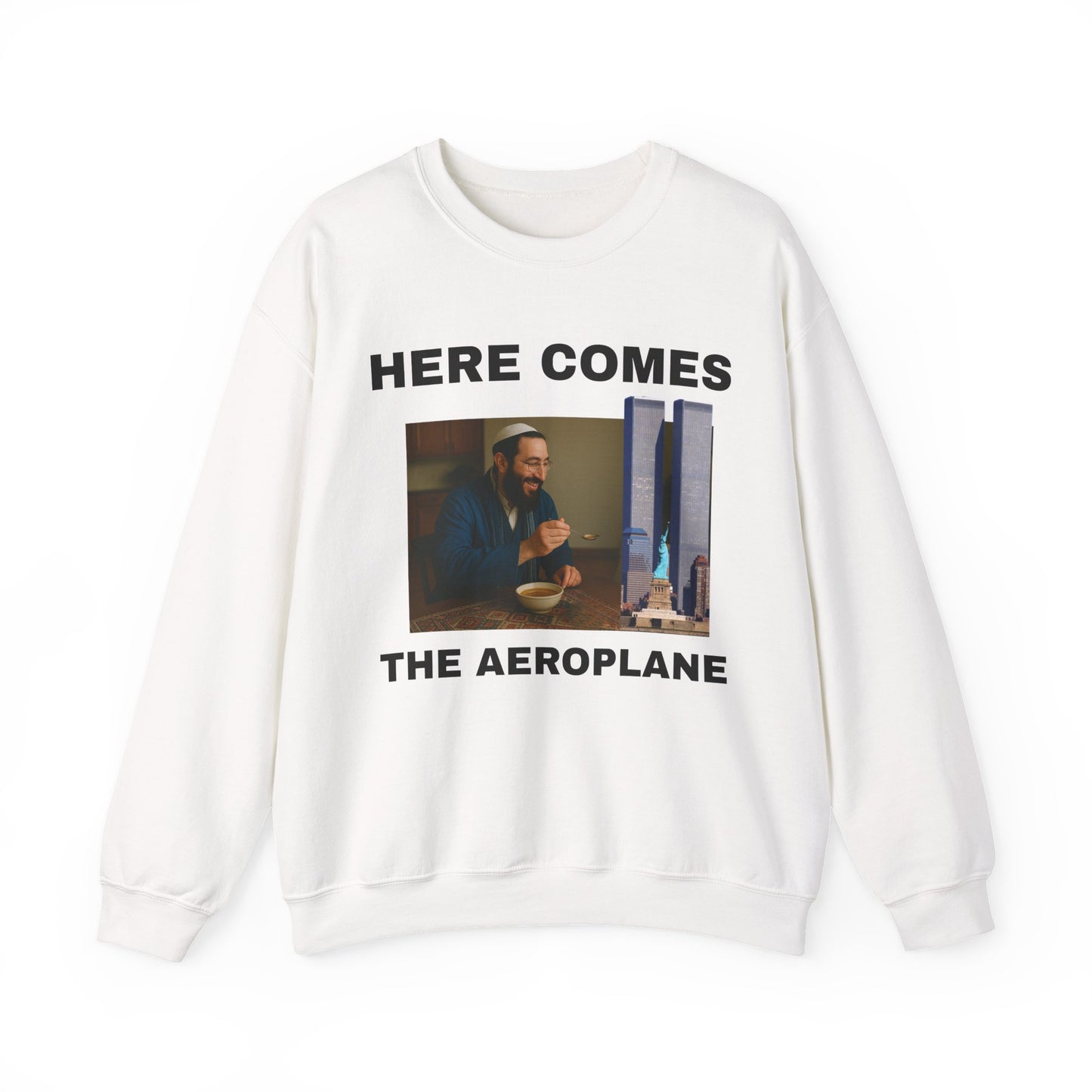 HERE COMES THE AEROPLANE - Sweatshirt