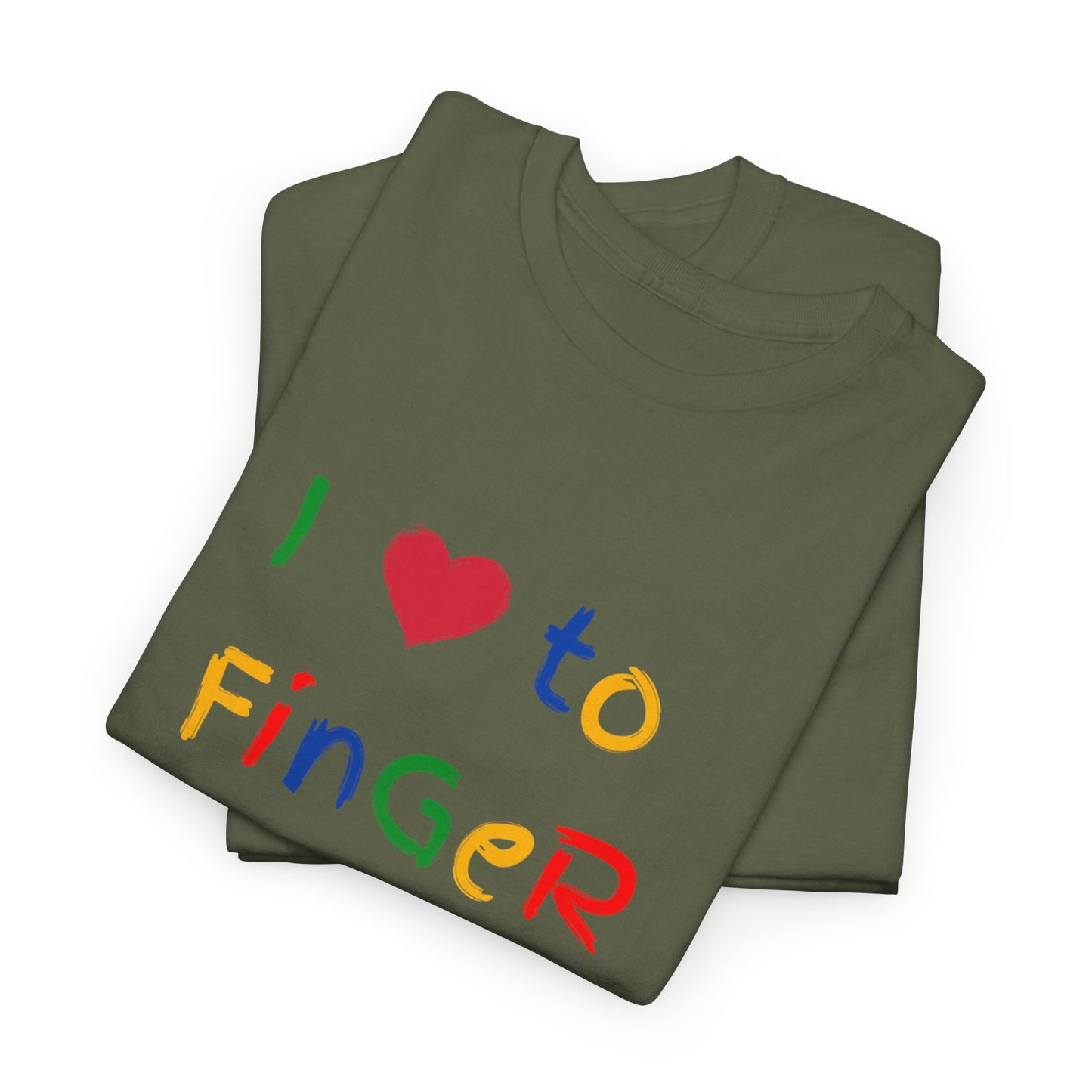 I LOVE TO FINGER PAINT - Tee