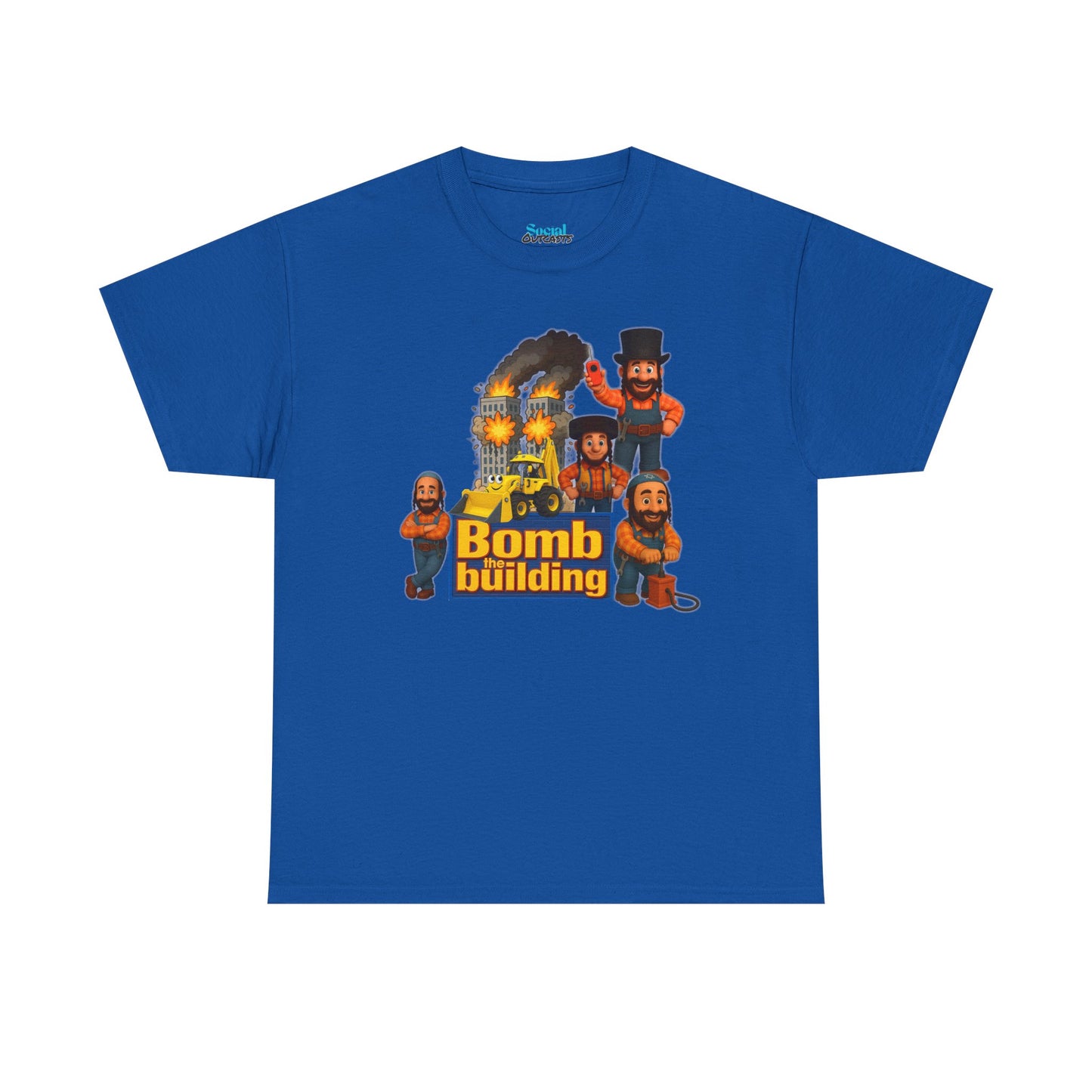 Bomb the building Jew Tee