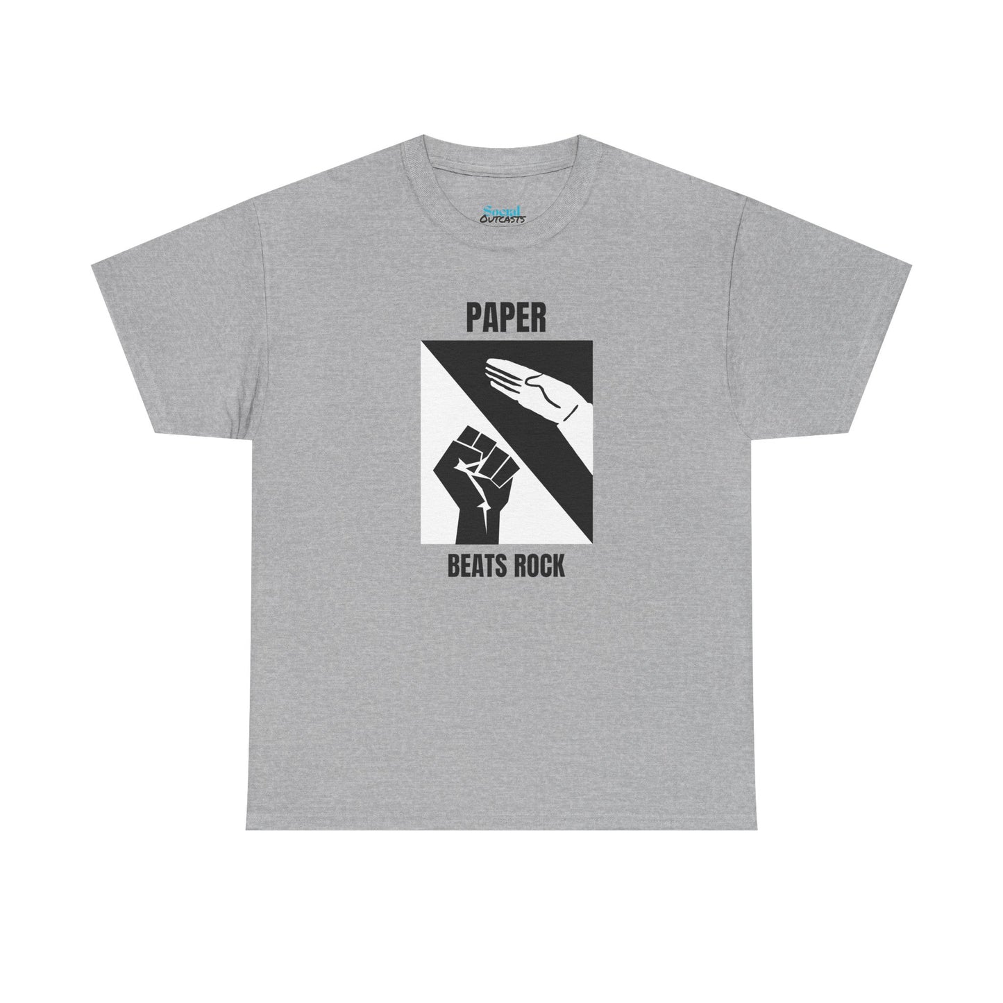 PAPER BEATS ROCK - Tee