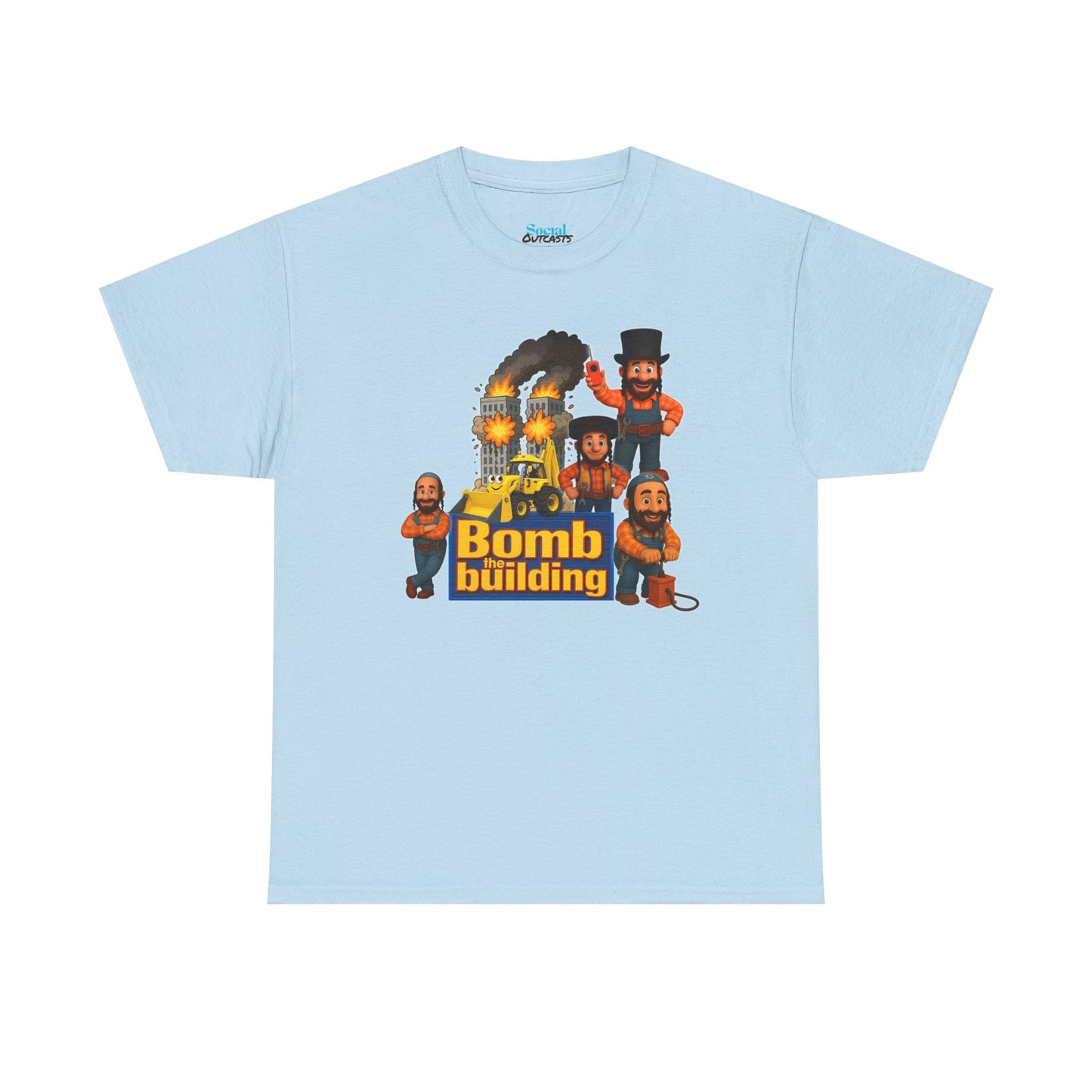 Bomb the building Jew Tee