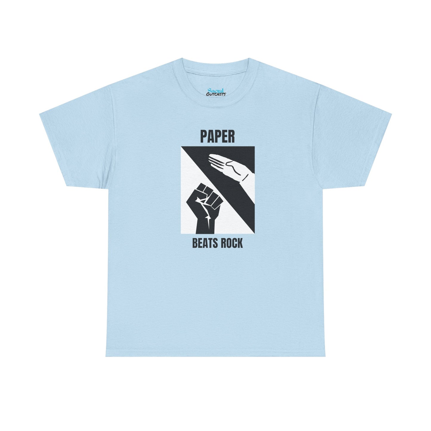 PAPER BEATS ROCK - Tee
