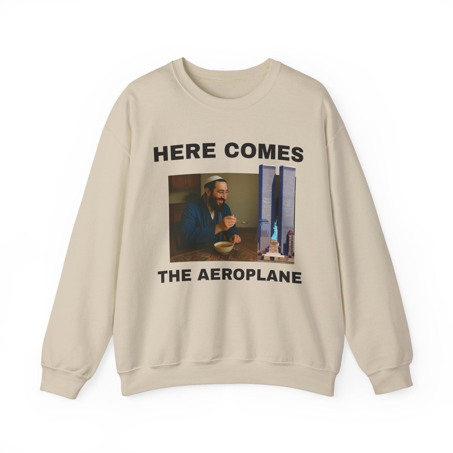 HERE COMES THE AEROPLANE - Sweatshirt