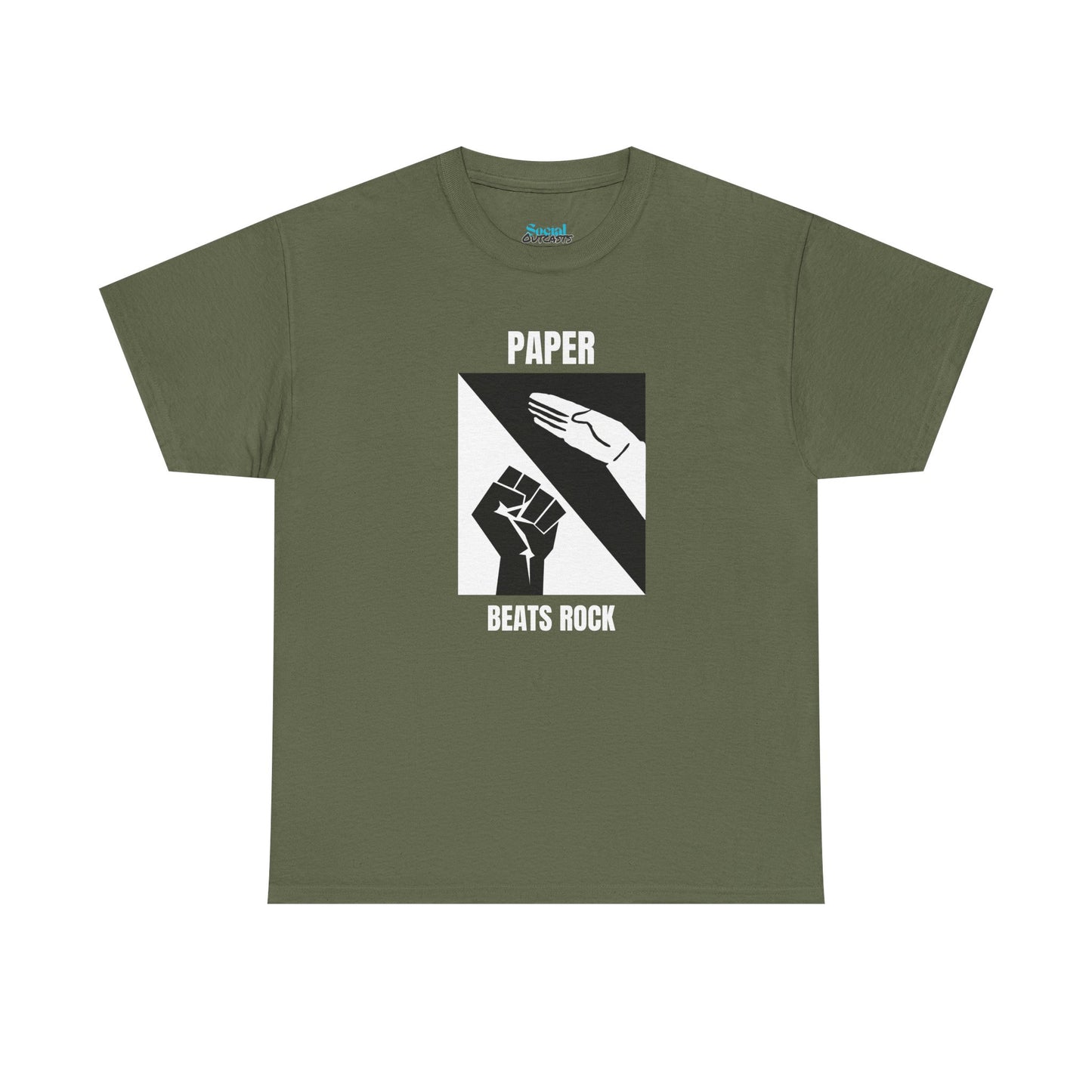 PAPER BEATS ROCK - Tee