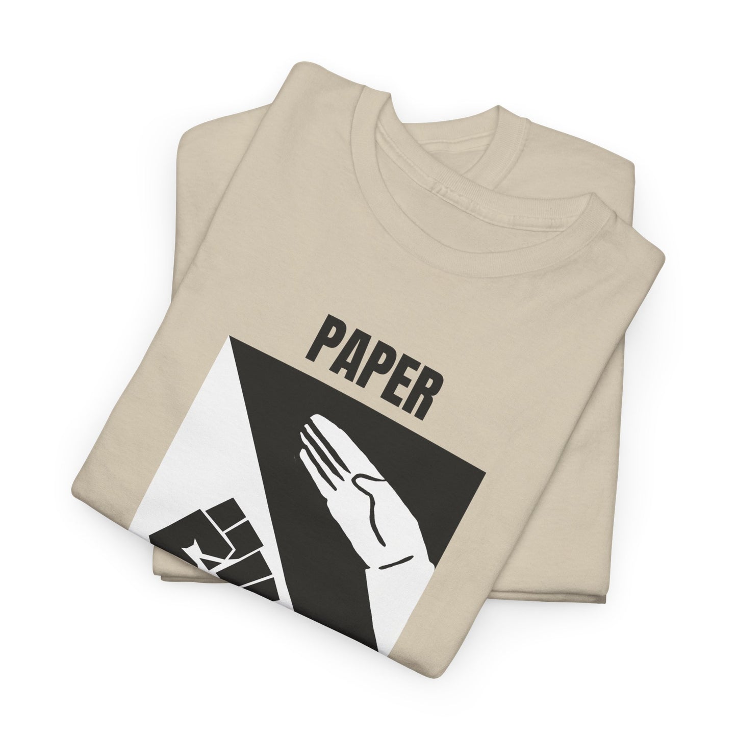 PAPER BEATS ROCK - Tee