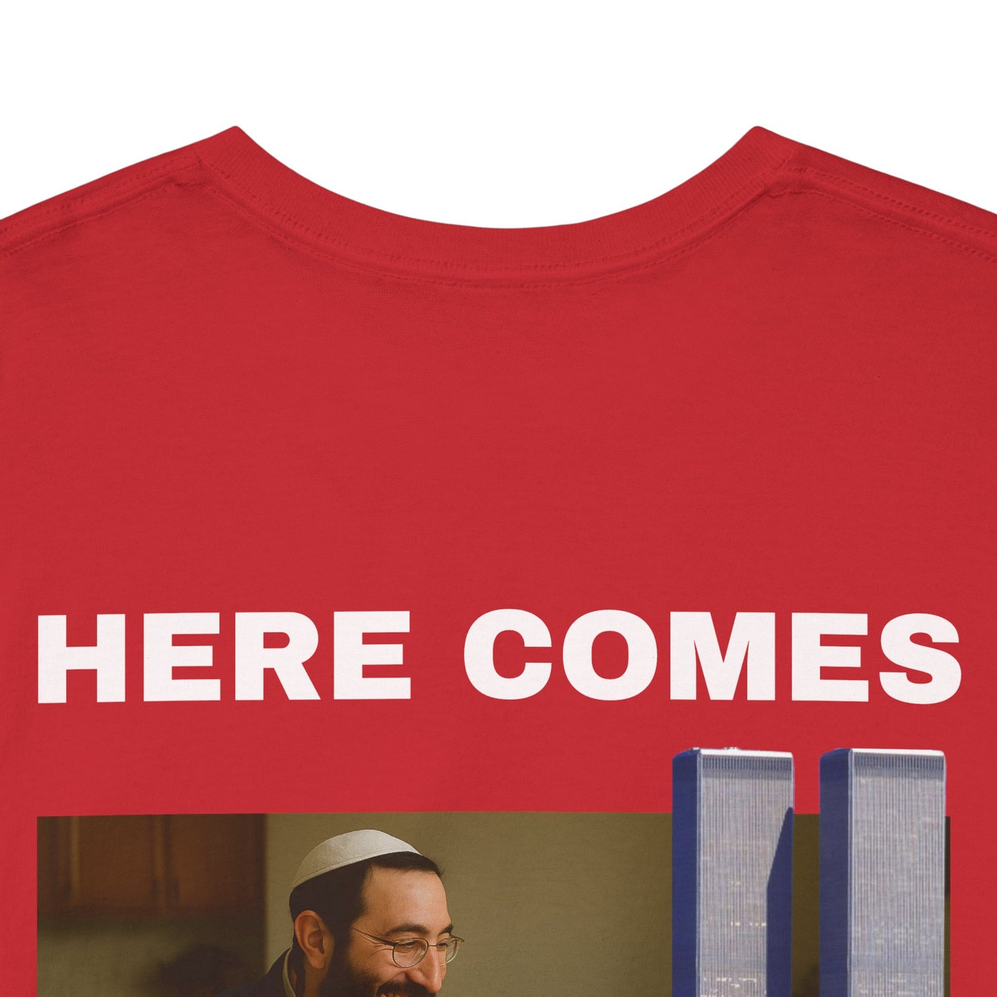 HERE COMES THE AEROPLANE -  BACKPRINT