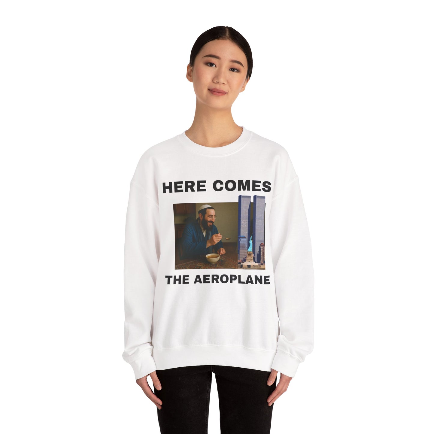 HERE COMES THE AEROPLANE - Sweatshirt